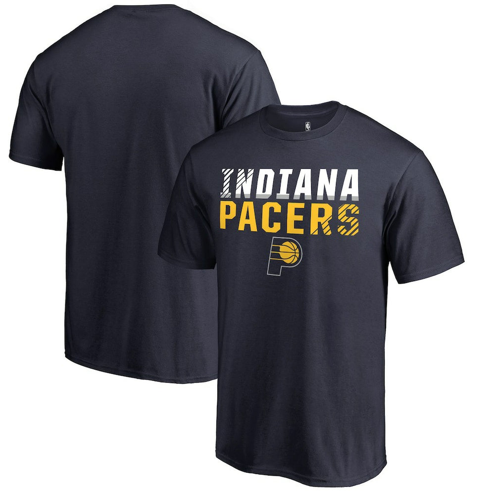 Indiana Pacers Fade Out T-Shirt Navy - NBA