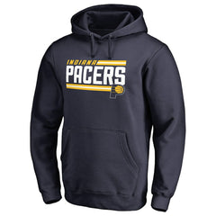 Indiana Pacers Onside Stripe Pullover Hoodie Navy - NBA