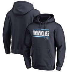 Minnesota Timberwolves Onside Stripe Pullover Hoodie Navy - NBA