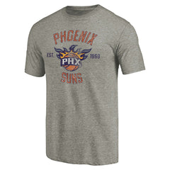 Phoenix Suns Team Heritage Tri-Blend T-Shirt Gray - NBA