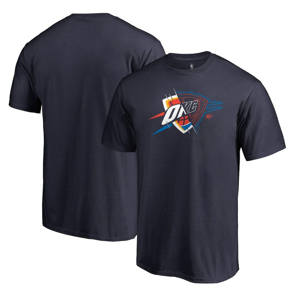 Oklahoma City Thunder X-Ray T-Shirt Navy - NBA