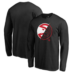 Atlanta Hawks X-Ray Long Sleeve T-Shirt Black - NBA