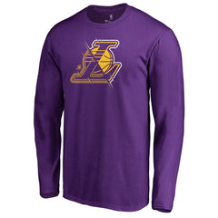 Los Angeles Lakers X-Ray Long Sleeve T-Shirt Purple - NBA