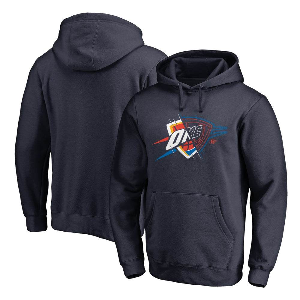 Oklahoma City Thunder X-Ray Pullover Hoodie Navy - NBA