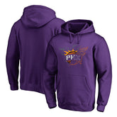 Phoenix Suns X-Ray Pullover Hoodie Purple - NBA