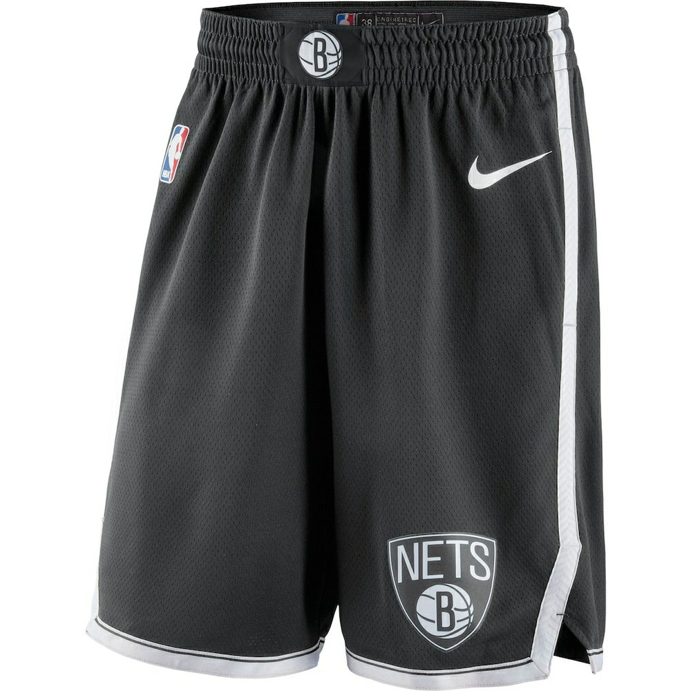 Brooklyn Nets 2019/20 Icon Edition Swingman Shorts Black - NBA