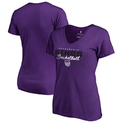 Sacramento Kings Women's Script Assist T-Shirt Purple - NBA
