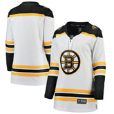 Boston Bruins Fanatics Women's Away Breakaway Jersey - White - NHL