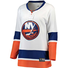 New York Islanders Fanatics Women's Away Breakaway Jersey - White - NHL