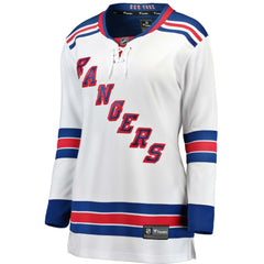 New York Rangers Fanatics Women's Away Breakaway Jersey - White - NHL