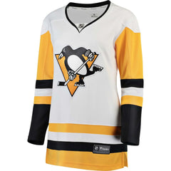 Pittsburgh Penguins Fanatics Women's Away Breakaway Jersey - White - NHL