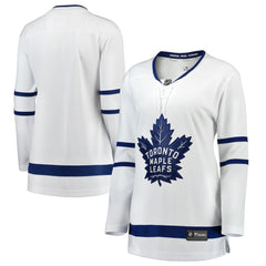 Toronto Maple Leafs Fanatics Women's Away Breakaway Jersey - White - NHL