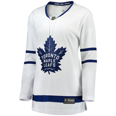 Toronto Maple Leafs Fanatics Women's Away Breakaway Jersey - White - NHL