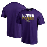 Baltimore Ravens Iconic Collection Fade Out T-Shirt Purple | NFL