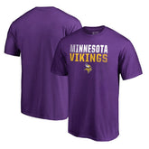 Minnesota Vikings Iconic Collection Fade Out T-Shirt Purple | NFL