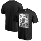 Portland Trail Blazers Black Court Vision T-Shirt - NBA