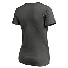 Los Angeles Angels Women's Win Stripe V-Neck T-Shirt - MLB