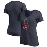 Los Angeles Angels Women's X-Ray V-Neck T-Shirt - MLB