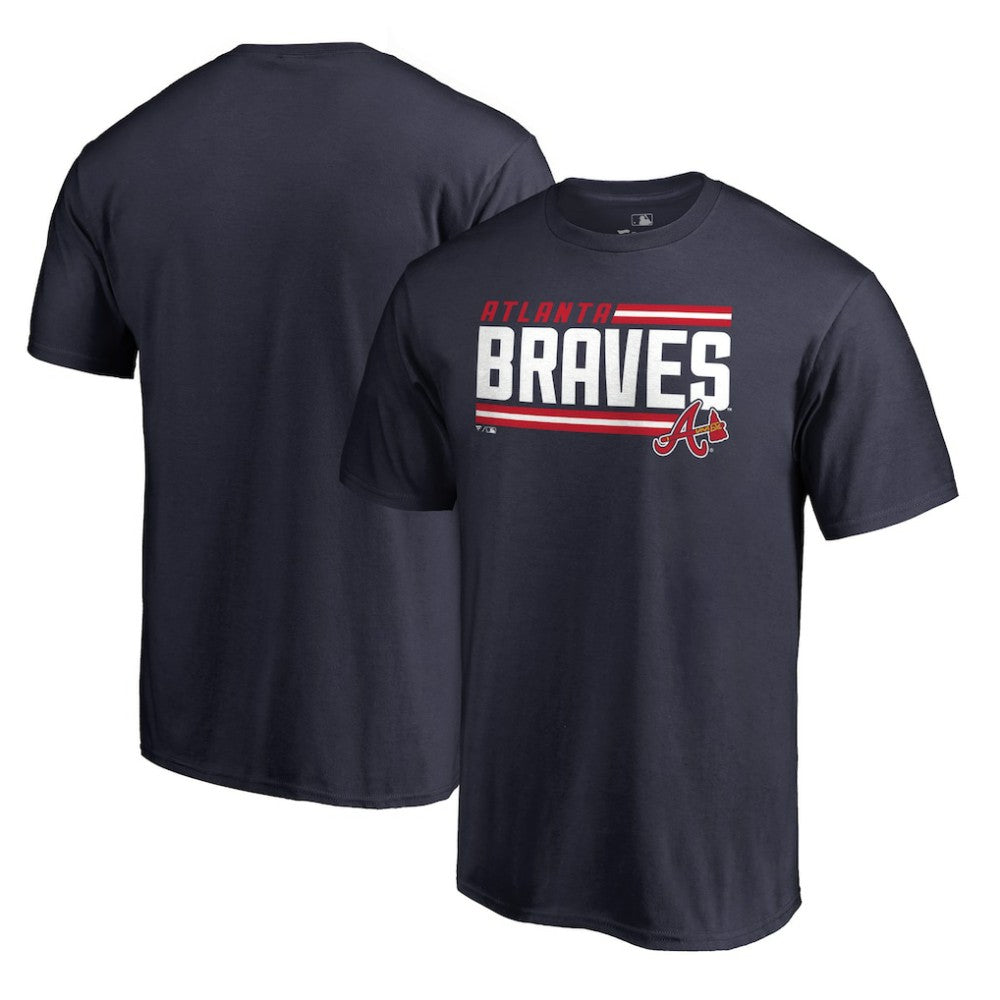 Atlanta Braves Onside Stripe T-Shirt - MLB