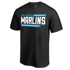 Miami Marlins Onside Stripe T-Shirt - MLB
