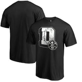 Denver Nuggets Letterman T-Shirt Black - NBA