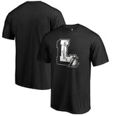 Los Angeles Lakers Letterman T-Shirt Black - NBA