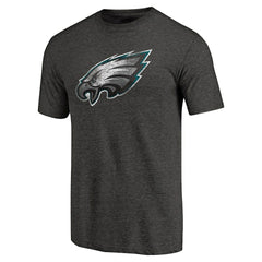 Philadelphia Eagles Team Secondary Tri-Blend T-Shirt Heathered Black | NFL