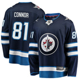 Kyle Connor Winnipeg Jets Fanatics Breakaway Replica Jersey - Navy - NHL