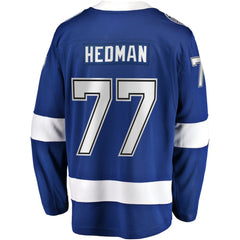 Victor Hedman Tampa Bay Lightning Fanatics Breakaway Jersey - Blue - NHL