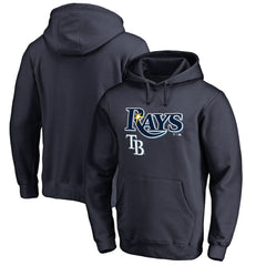 Tampa Bay Rays Team Lockup Fitted Pullover Hoodie - MLB
