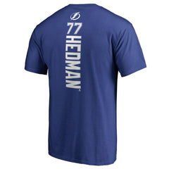 Victor Hedman Tampa Bay Lightning Backer T-Shirt - Blue - NHL