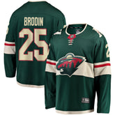 Jonas Brodin Minnesota Wild Fanatics Breakaway Jersey - Green - NHL