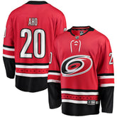 Sebastian Aho Carolina Hurricanes Fanatics Alternate Breakaway Player Jersey - Red - NHL