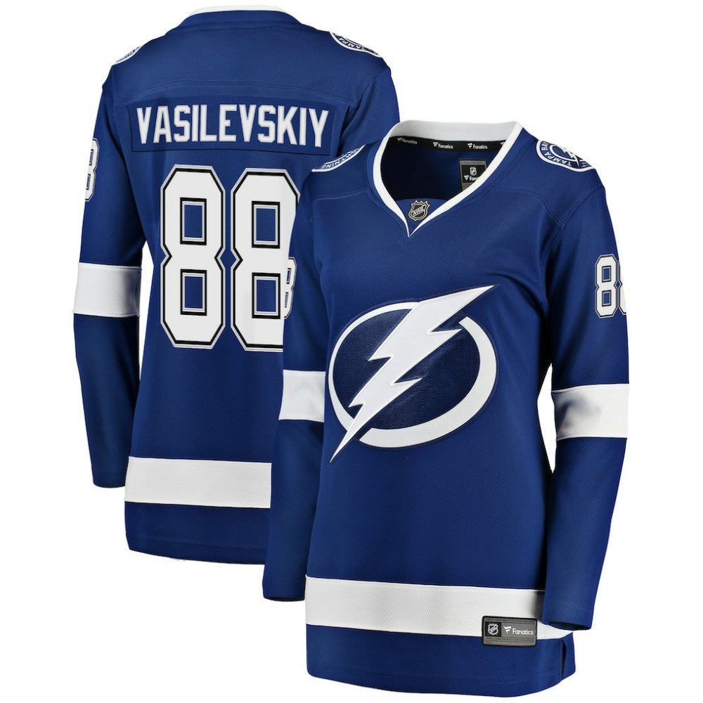 Andrei Vasilevskiy Tampa Bay Lightning Fanatics Women's Breakaway Player Jersey - Blue - NHL