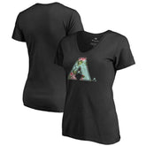 Arizona Diamondbacks Women's Lovely V-Neck T-Shirt - MLB