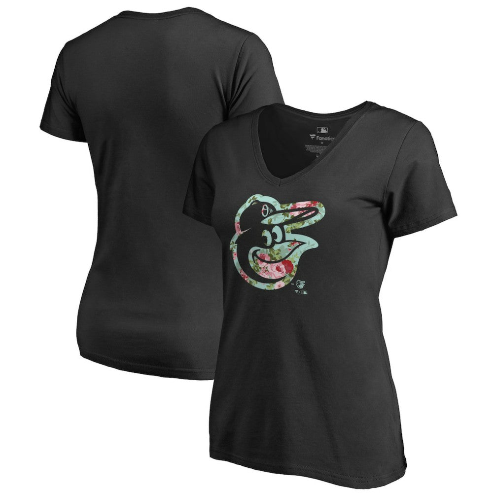 Baltimore Orioles Women's Lovely V-Neck T-Shirt - MLB