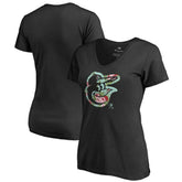 Baltimore Orioles Women's Lovely V-Neck T-Shirt - MLB