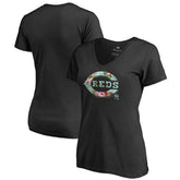 Cincinnati Reds Women's Lovely V-Neck T-Shirt - MLB