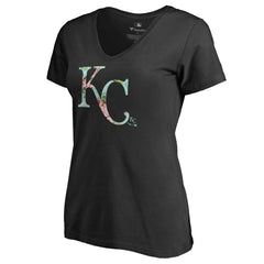 Kansas City Royals Women's Lovely V-Neck T-Shirt - MLB