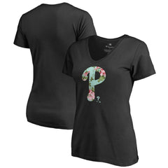 Philadelphia Phillies Women's Lovely V-Neck T-Shirt - MLB