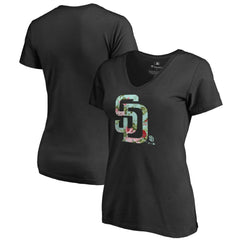 San Diego Padres Women's Lovely V-Neck T-Shirt - MLB