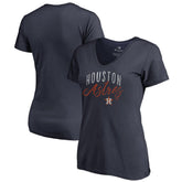 Houston Astros Women's Graceful V-Neck T-Shirt - MLB