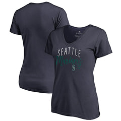 Seattle Mariners Women's Graceful V-Neck T-Shirt - MLB