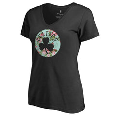 Boston Celtics Lovely V-Neck T-Shirt Black - NBA