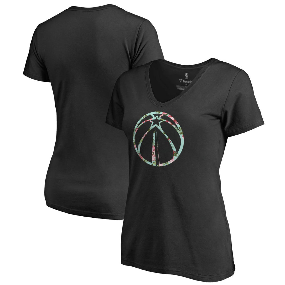 Washington Wizards Lovely V-Neck T-Shirt Black - NBA