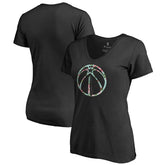 Washington Wizards Lovely V-Neck T-Shirt Black - NBA