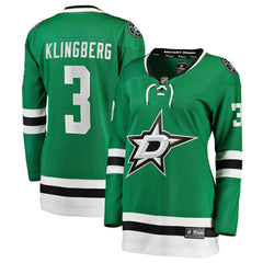 John Klingberg Dallas Stars Fanatics Women's Breakaway Player Jersey - Kelly Green - NHL