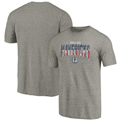 Dallas Mavericks Freedom Tri-Blend T-Shirt Gray - NBA