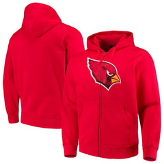 Arizona Cardinals G-III Sports by Carl Banks Primary Logo Full-Zip Hoodie Cardinal | NFL