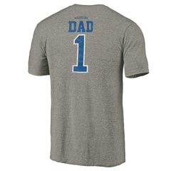 Golden State Warriors Greatest Dad Tri-Blend T-Shirt Gray - NBA
